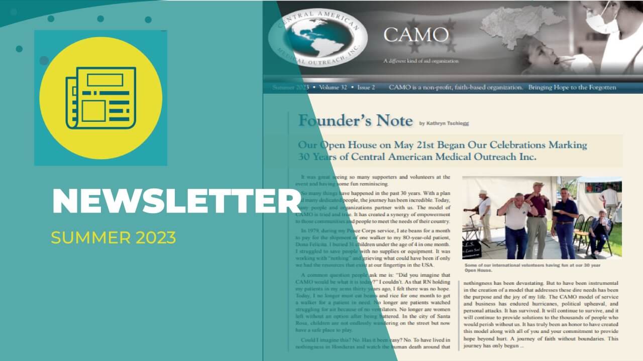 Newsletter Summer 2023 - CAMO