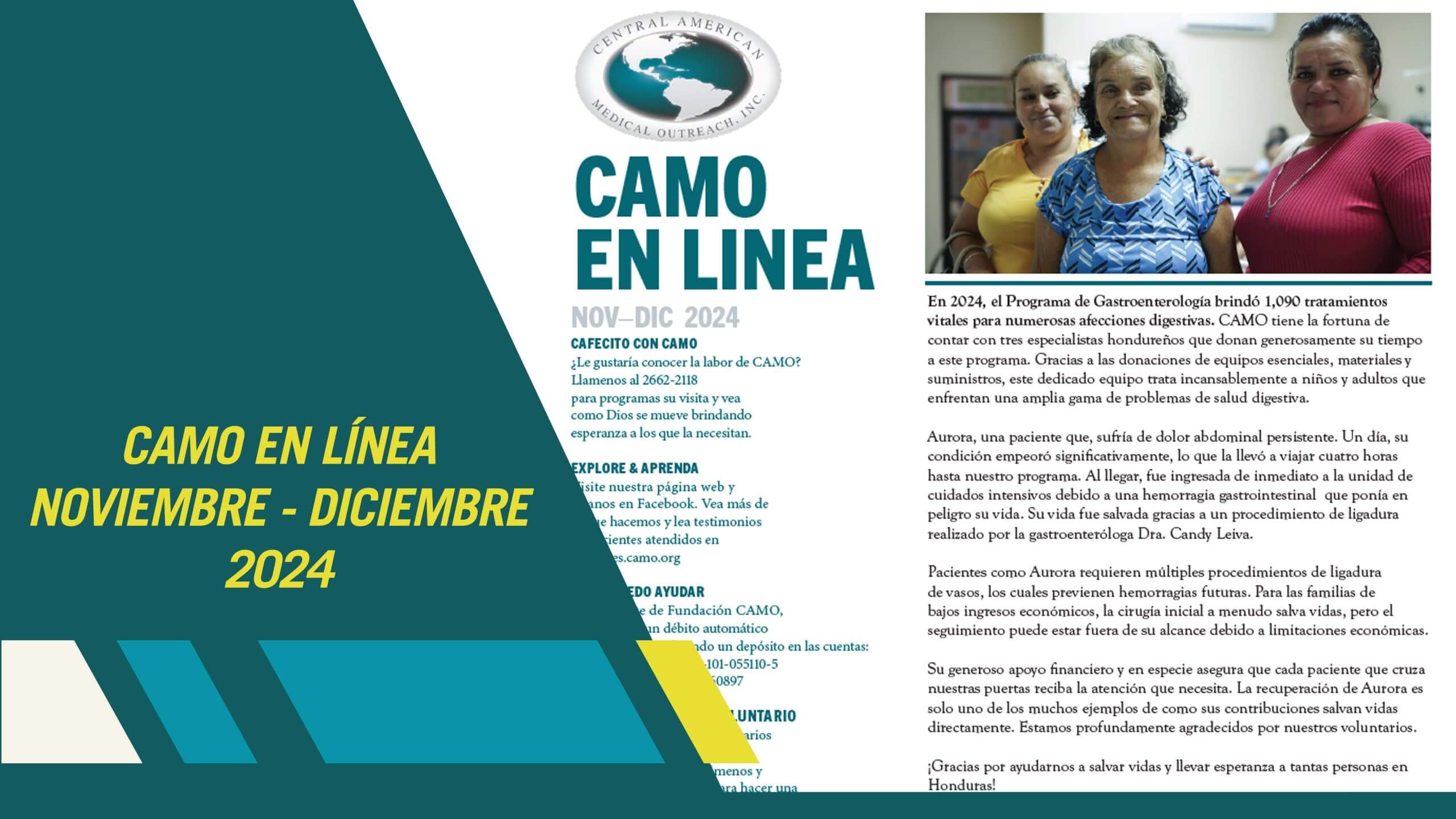 CAMO en Línea Noviembre - Diciembre 2024 - CAMO